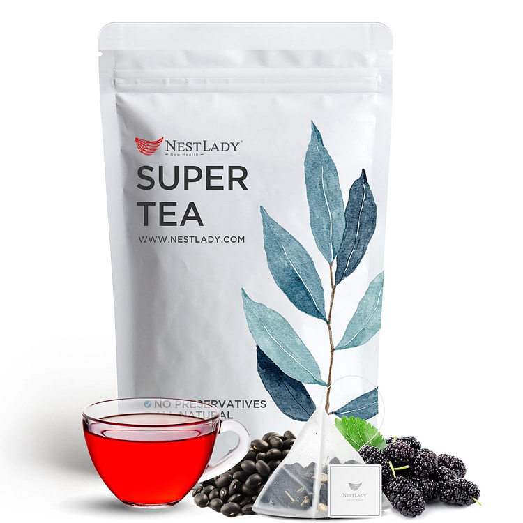 NESTLADY 五黑悦发茶 养肾生发 滋养茶包 20袋 140g【不做秃头小宝贝】