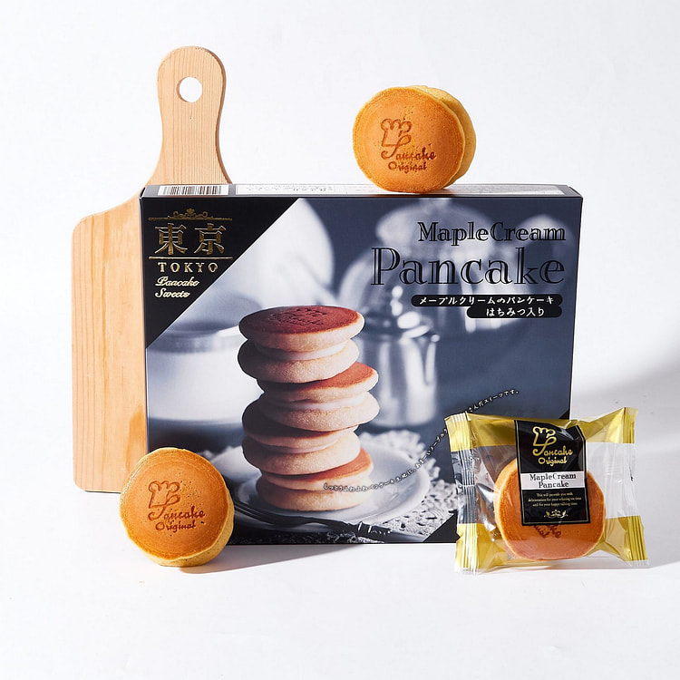 Maple White Chocolate Cream Pancakes (6 pieces)