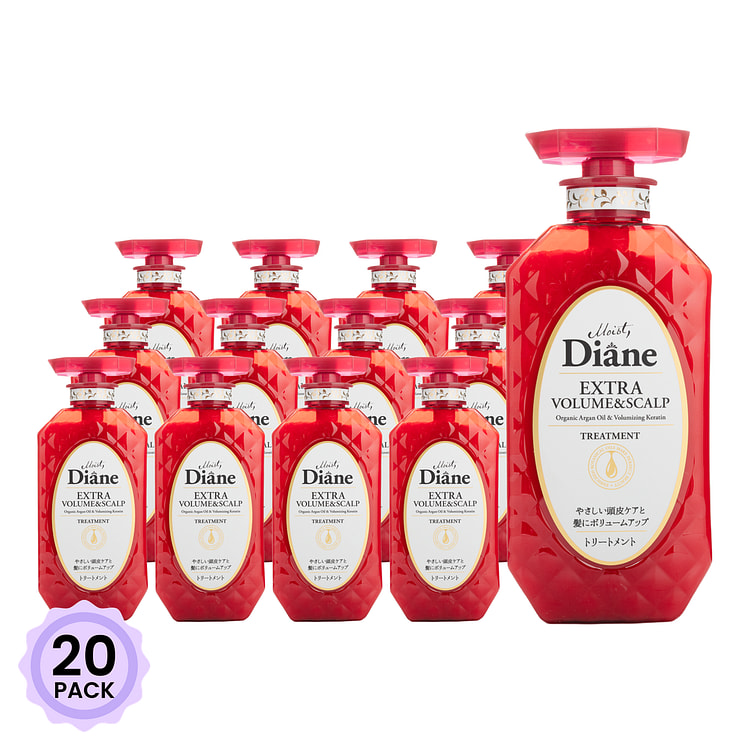Moist Diane 摩洛哥油头皮护养护发素 450 毫升*20 包