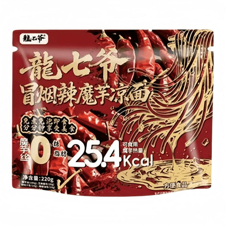 Dragon Seven Ye Konjac Cold Noodles 220g*1 bag 220 g