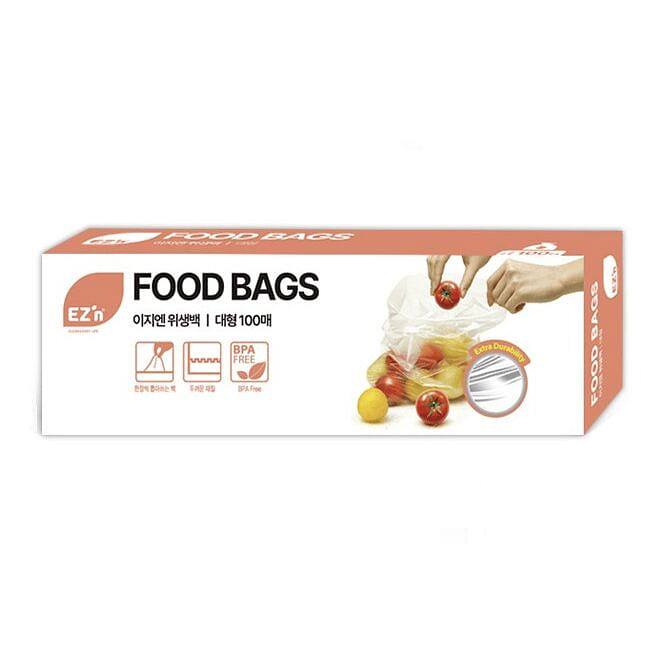 [EZ’n] Food Bags 30cm x 40cm 100 sheets – L 1 each