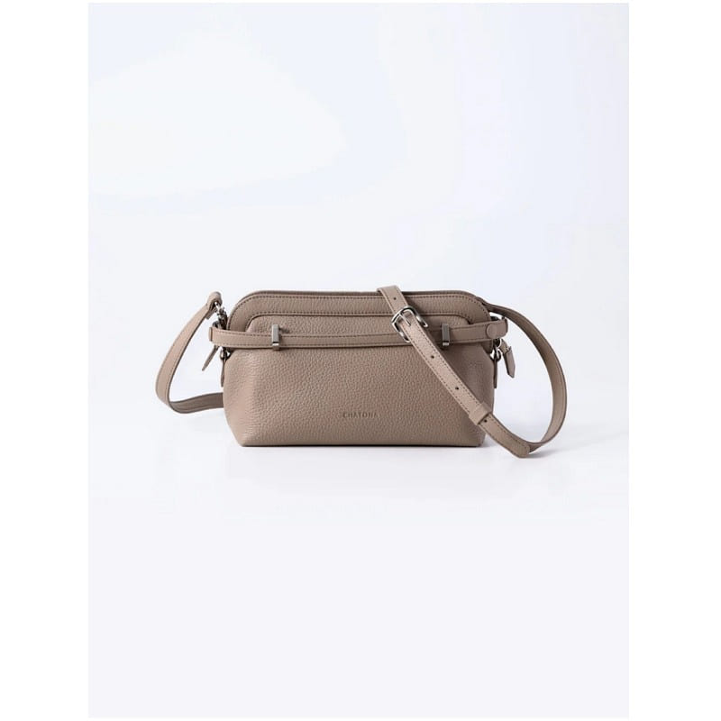 CHATONA Shoulder Bag Tourterelle Beige with Smart Wallet 1 each