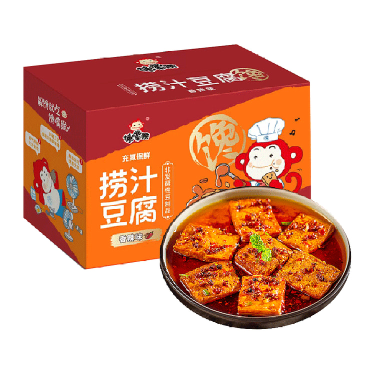 馋嘴猴捞汁豆腐香辣味460g豆干豆腐干素肉零食