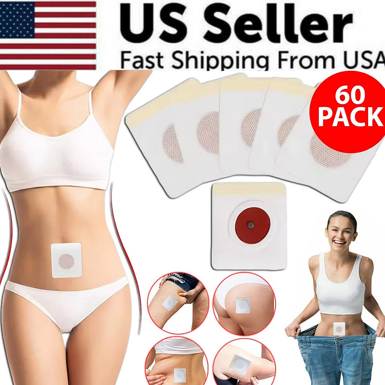 60PCS Slim Patch Weight Loss Slimming Diets Pads 60 count