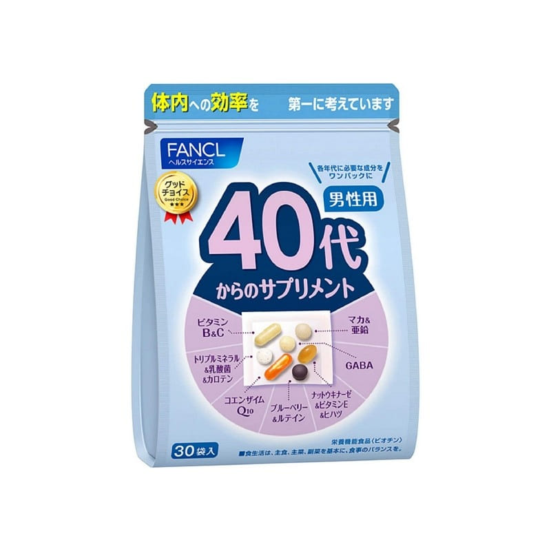 FANCL Supplement for men in their 40s, 30 packs 1 each