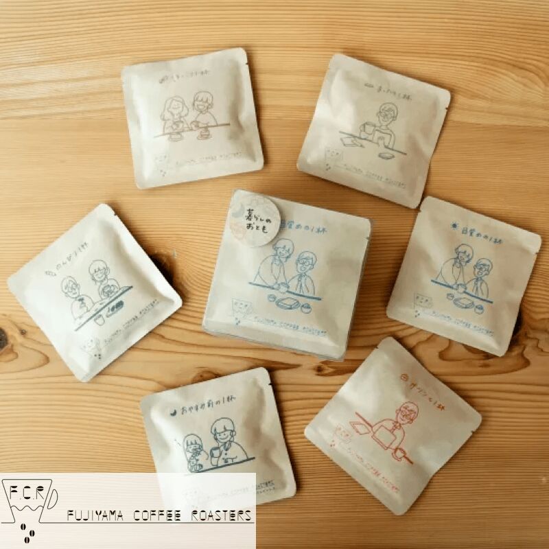 Fujiyama Coffee Drip Bag Assort 6 Count 1 each
