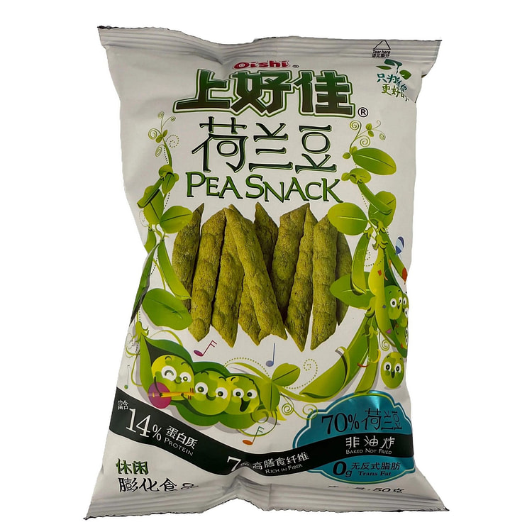 Oishi Snow Peas Original flavor 50 g