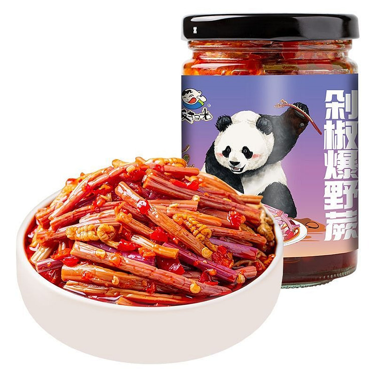 Stir-fried Wild Fern with Chopped Chili 210 g