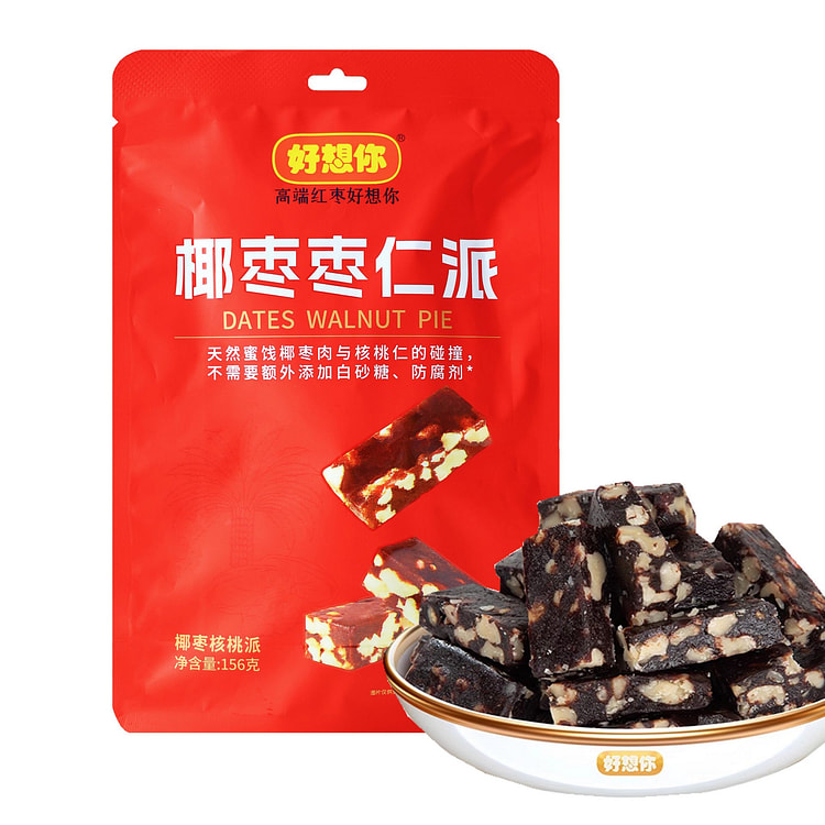 好想你 红小派椰枣枣仁派健康坚果养生滋补零食