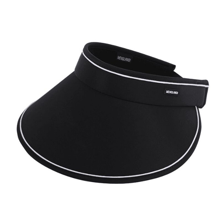 浴见你 可收纳空顶帽 黑色 1 个