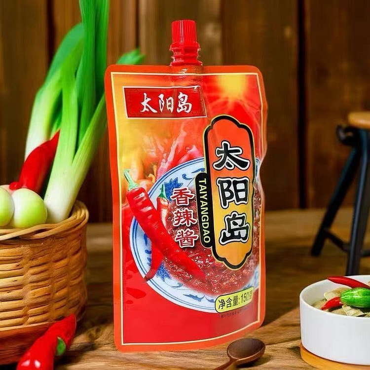 【太阳岛】香辣手抓饼拌饭拌面酱*150g 1 包