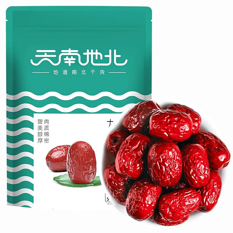 方家铺子天南地北新疆灰枣大枣500g 500 克