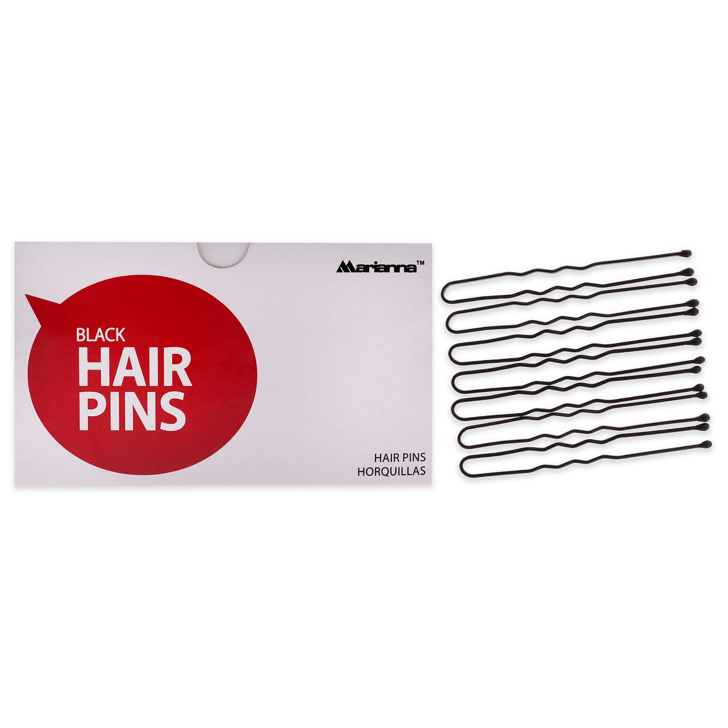Pro Basic Hair Pins – Black by Marianna for Women 1 lb