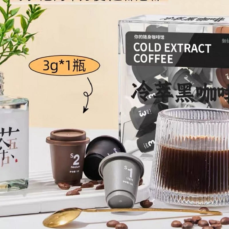 Black coffee,. 90 g