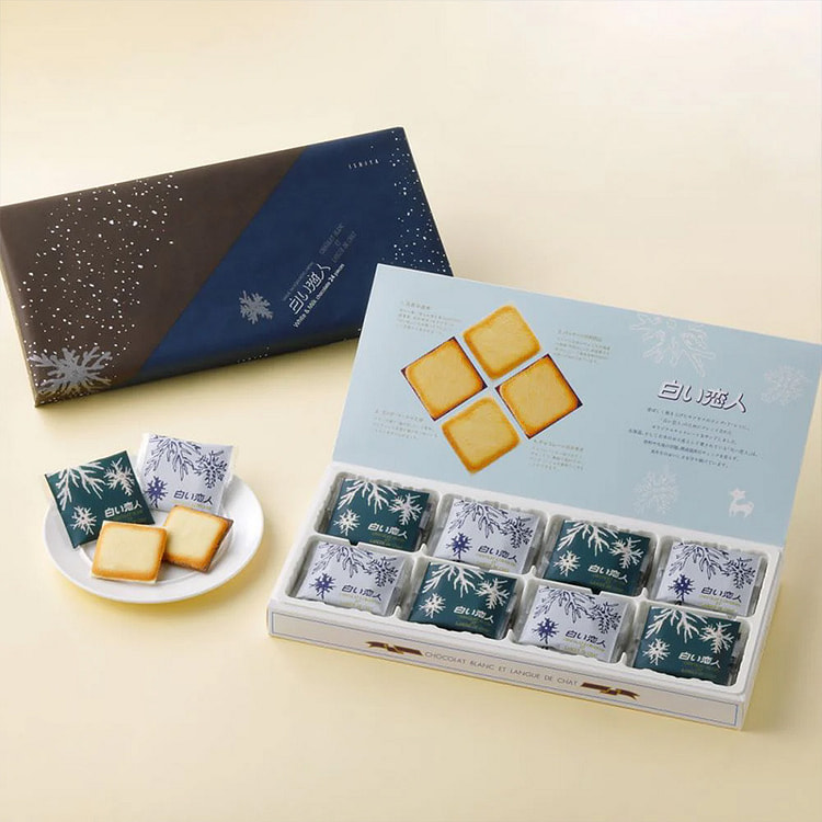 白色恋人（白巧克力＆黑巧克力）24片装