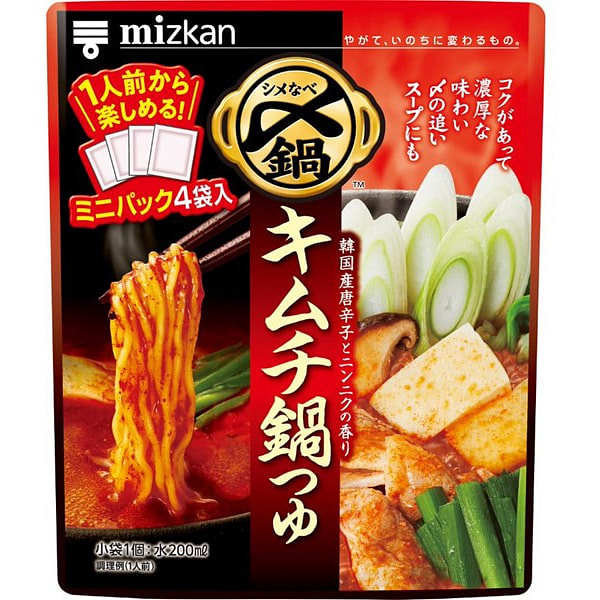 Mizkan Kimchi Hot Pot Soup Base 36g*4pcs 1 each