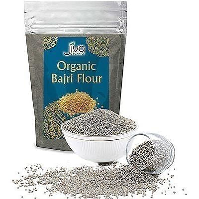 Jiva Organics Bajri (Pearl Millet) Flour, 2 lbs bag 2 lb
