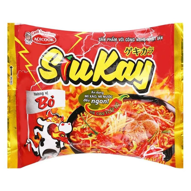 Siukay 牛肉面 4.2oz 1包