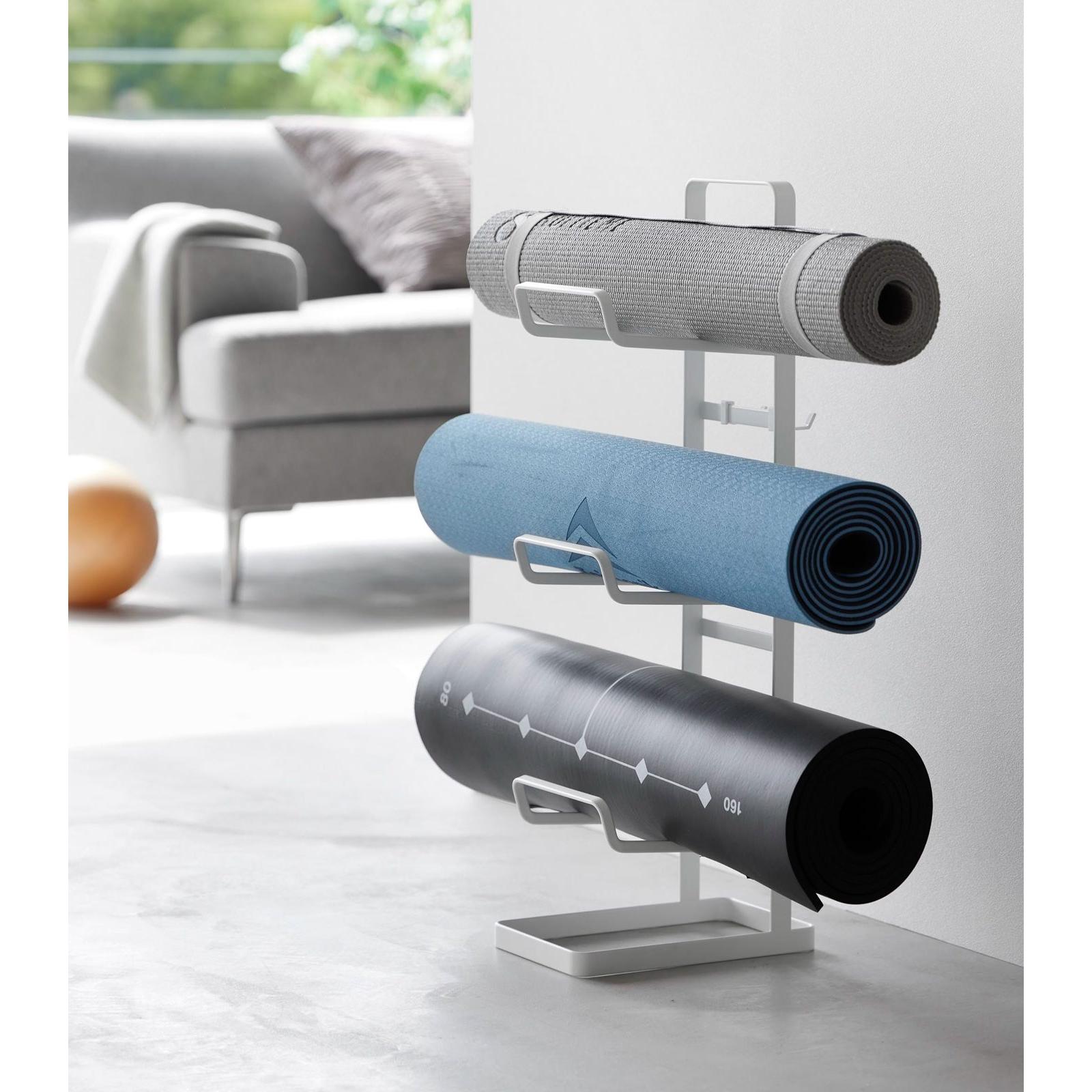 Fitness Equipment Storage Rack - Steel White 1 each