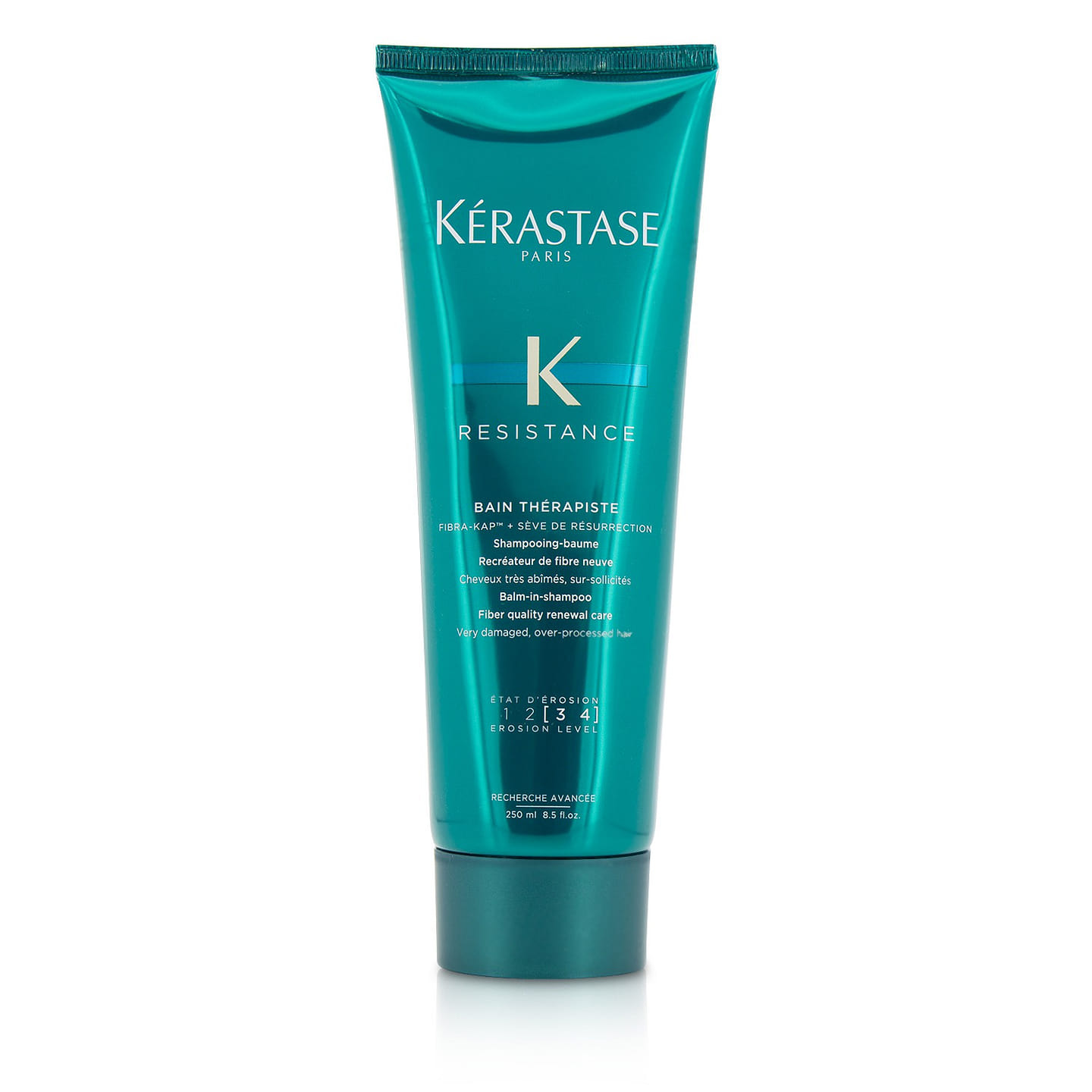 Kerastase Resistance Bain Therapiste Balm-In-Shampoo Fiber Quality Renewal Care (For Very Damaged, Over-Processed Hair) 250ml/8.5oz 250 ml(ミリリットル)
