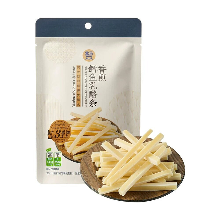 香煎鳕鱼乳酪条32g 阿拉斯加深海狭鳕鱼 32 克