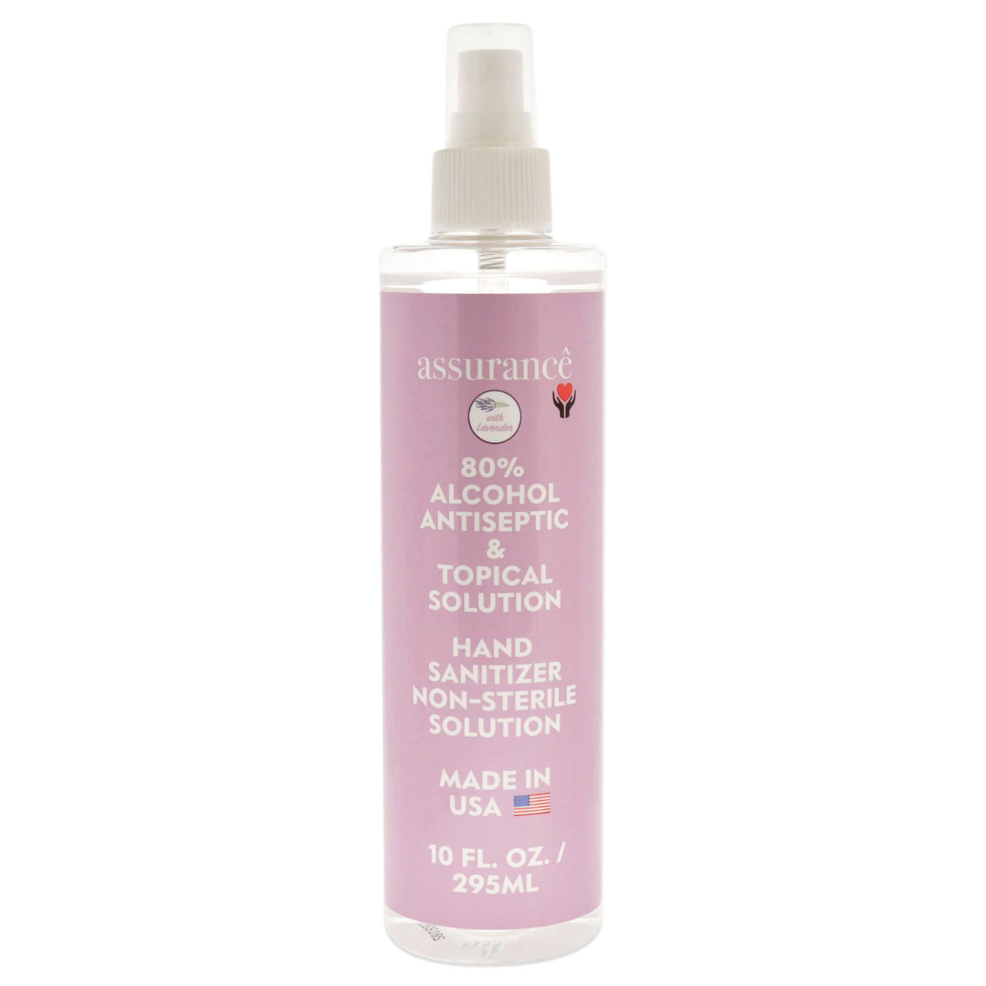 Hand Sanitizer Non-Sterile Solution – Lavender 10 oz