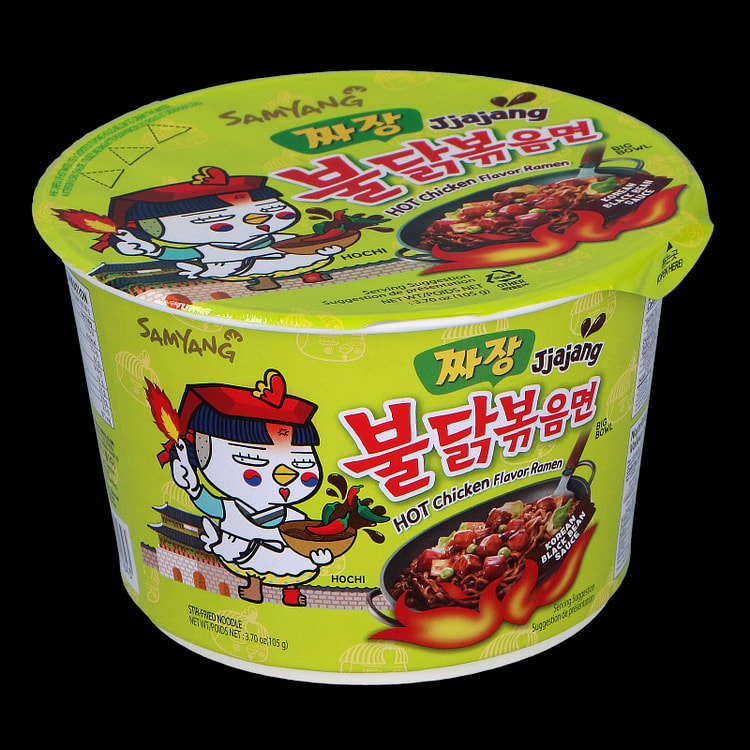 Samyang 炸酱味火鸡拉面3.7 盎司 1 碗
