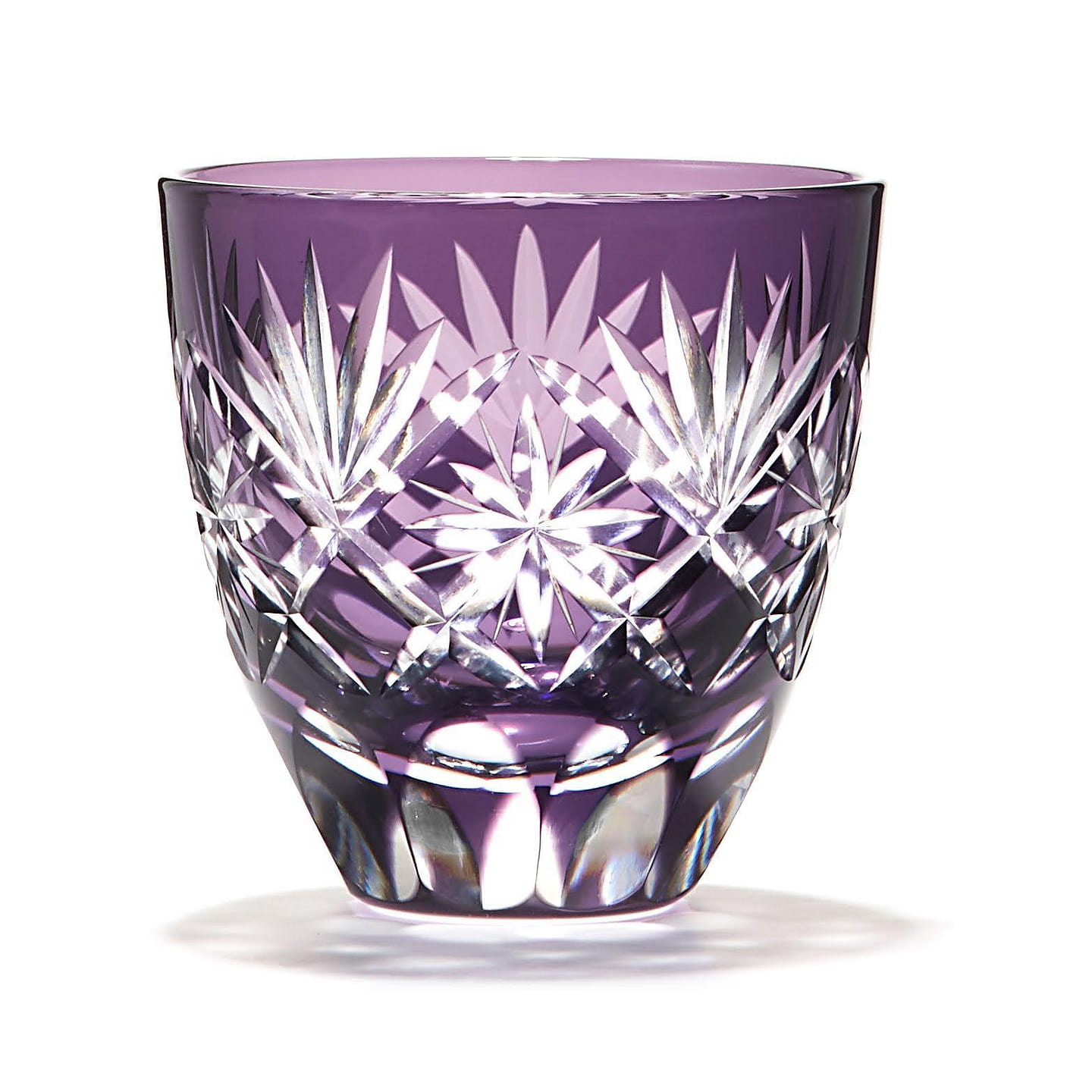 [WITH CERTIFICATE] Tajima sake glass collection Hoshi-mon Purple 1 count