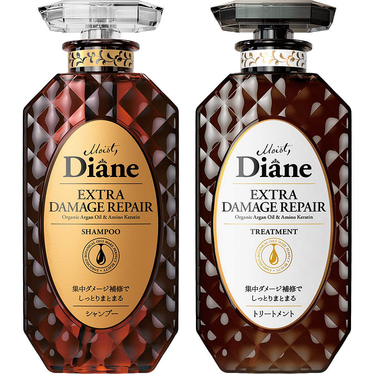 Diane Extra Damage Shampoo & Conditioner 450ml 1 each