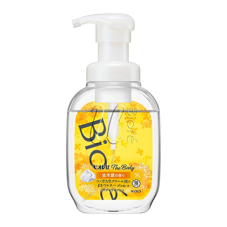 碧柔 温和泡沫沐浴露 桂花味 540ml