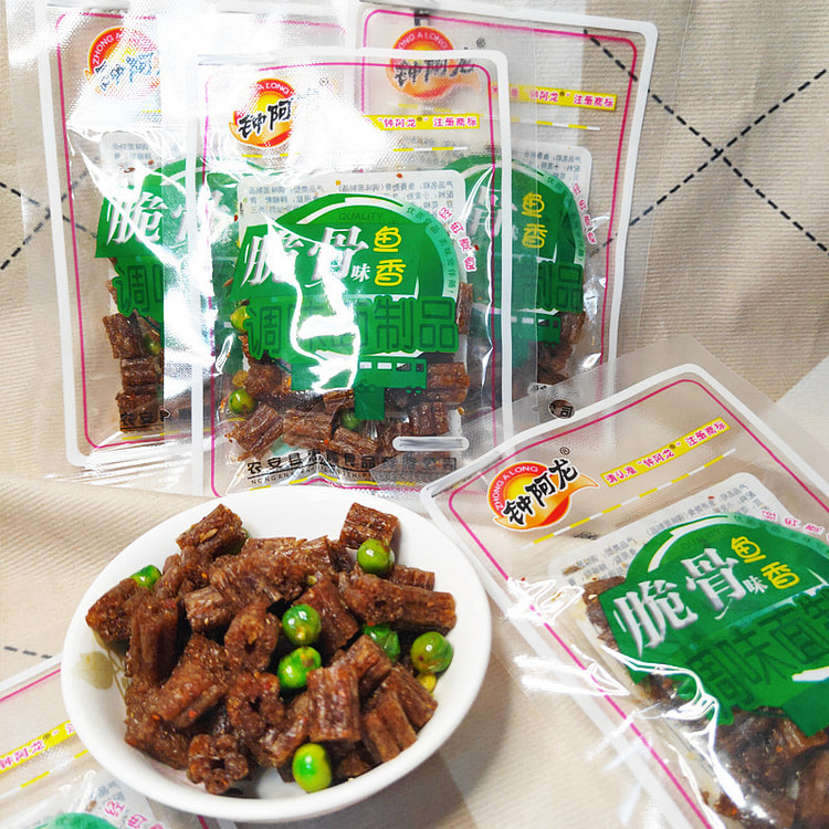 钟阿龙脆骨辣条18g*5袋 90 克