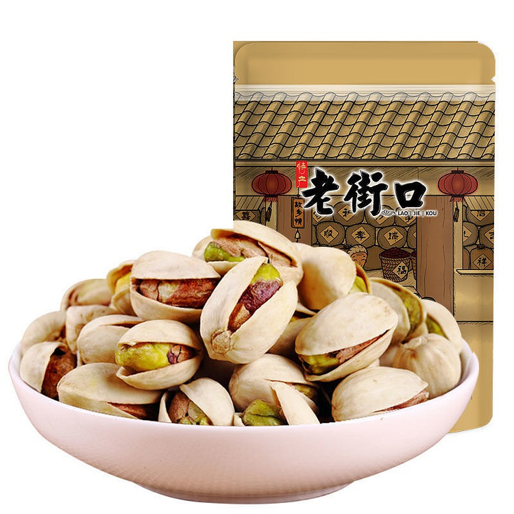 Old street mouth original sweet pistachio unbleached 250g*1 bag