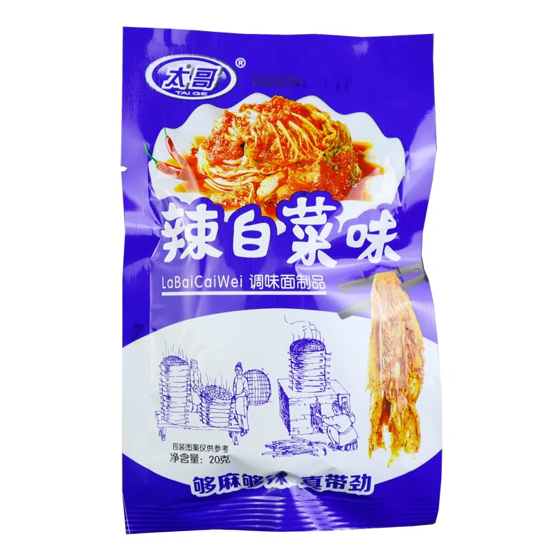 太哥 辣白菜味辣条 60g 60 克
