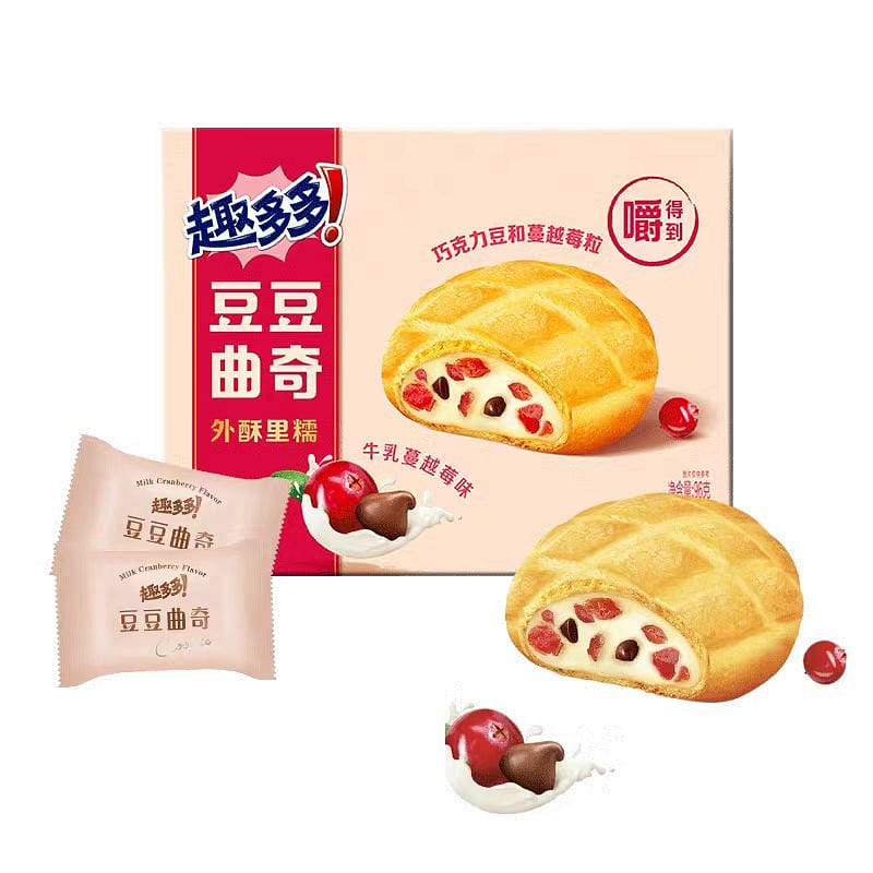 Doudou Cookies – Milk Cranberry Flavor 96g*1 box 96 g