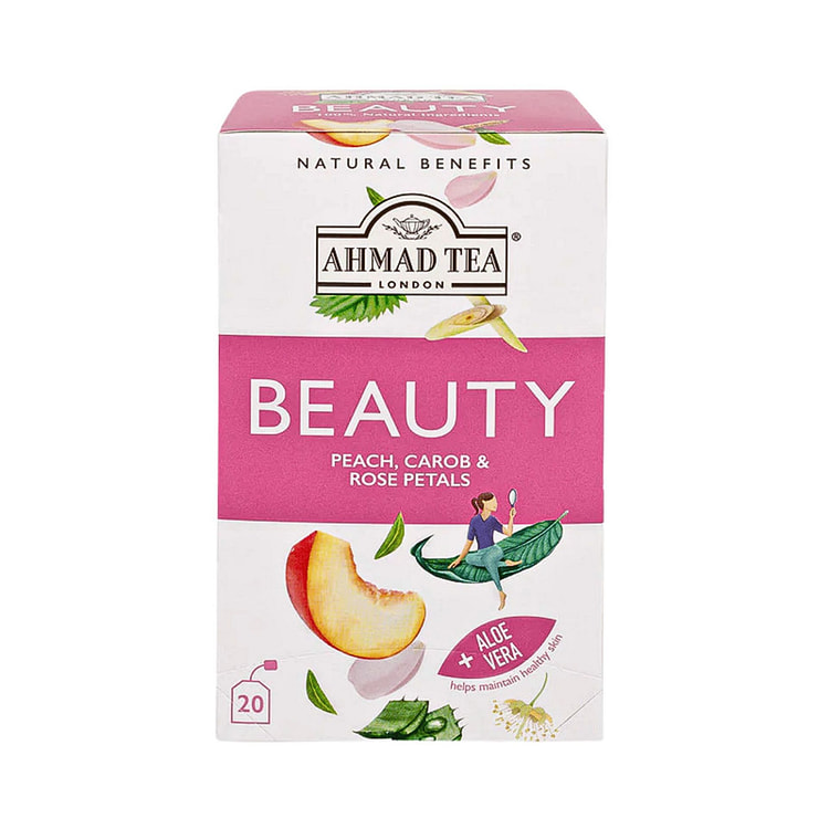 AHMAD TEA - 'Beauty'Infusion-Herbal Tea(20TeaBags)