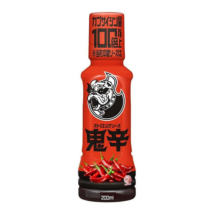 Bulldog Strong Sauce Oni-Kara Extra Hot Sauce 200 ml