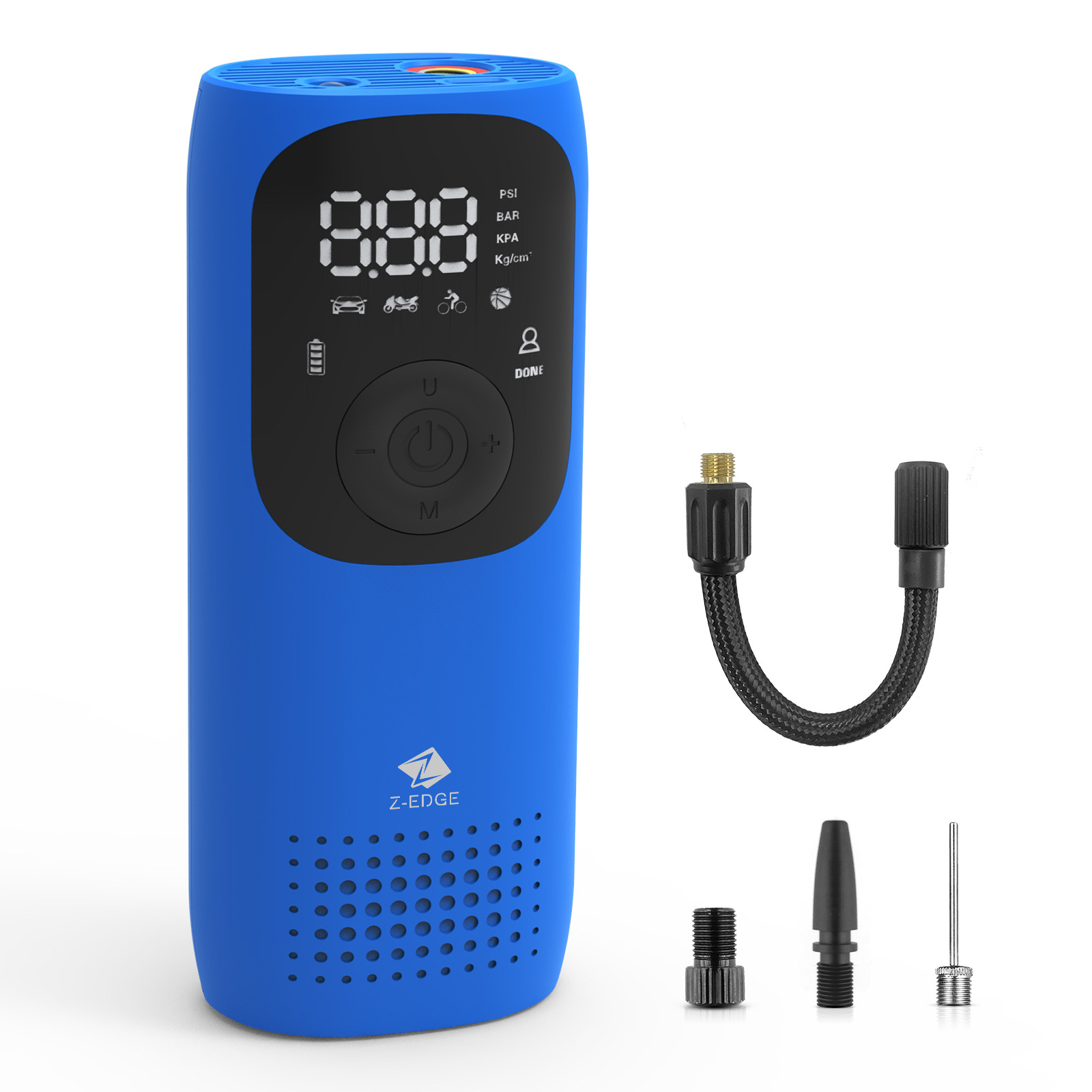 Z-EDGE Portable Electric Air Pump - ZAI02 Blue 600 g