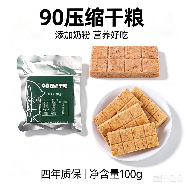 Compressed biscuits are 500 grams per catty. 500 g