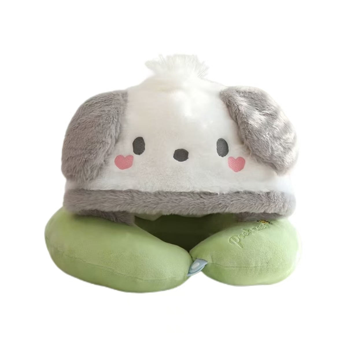 Neck Pillow Hooded Nap Pillow Cartoon U-Shaped Pillow-Pochacco 1 each