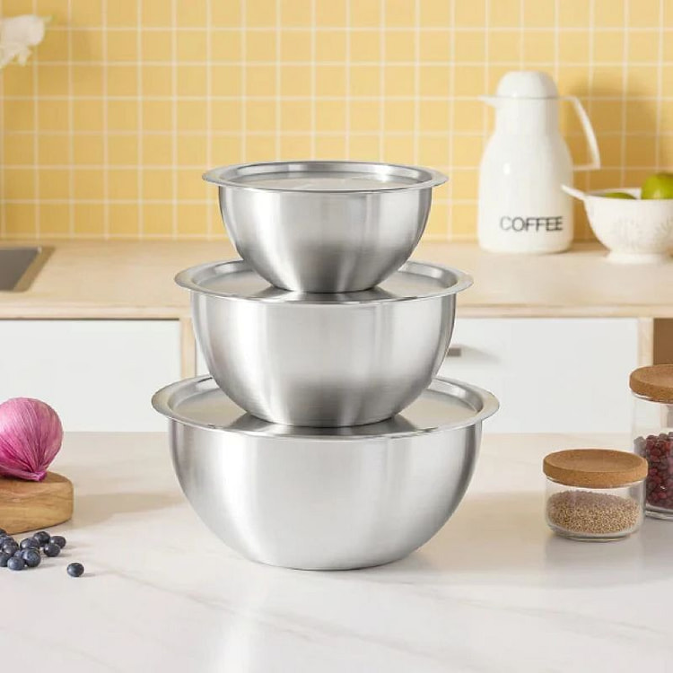 Eversten 三件套搅拌碗（带盖） 3 个