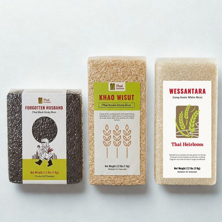 泰国传家宝3种大米组合装 6.6 磅*3 包