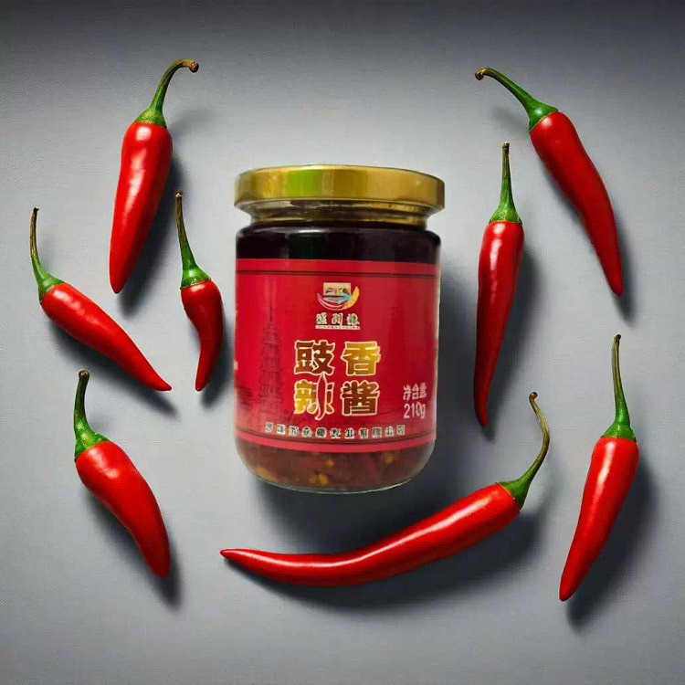 泷州辣豉香辣椒酱210g*1瓶