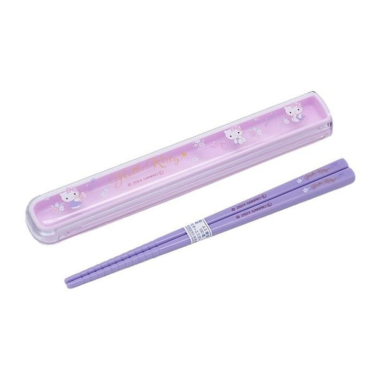 OSK Hello Kitty 便携滑盖筷子 丝带 1 个