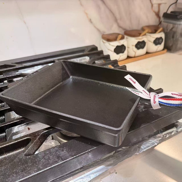 Staub 珐宝 15cm 玉子烧 蛋卷锅 黑色 1 份