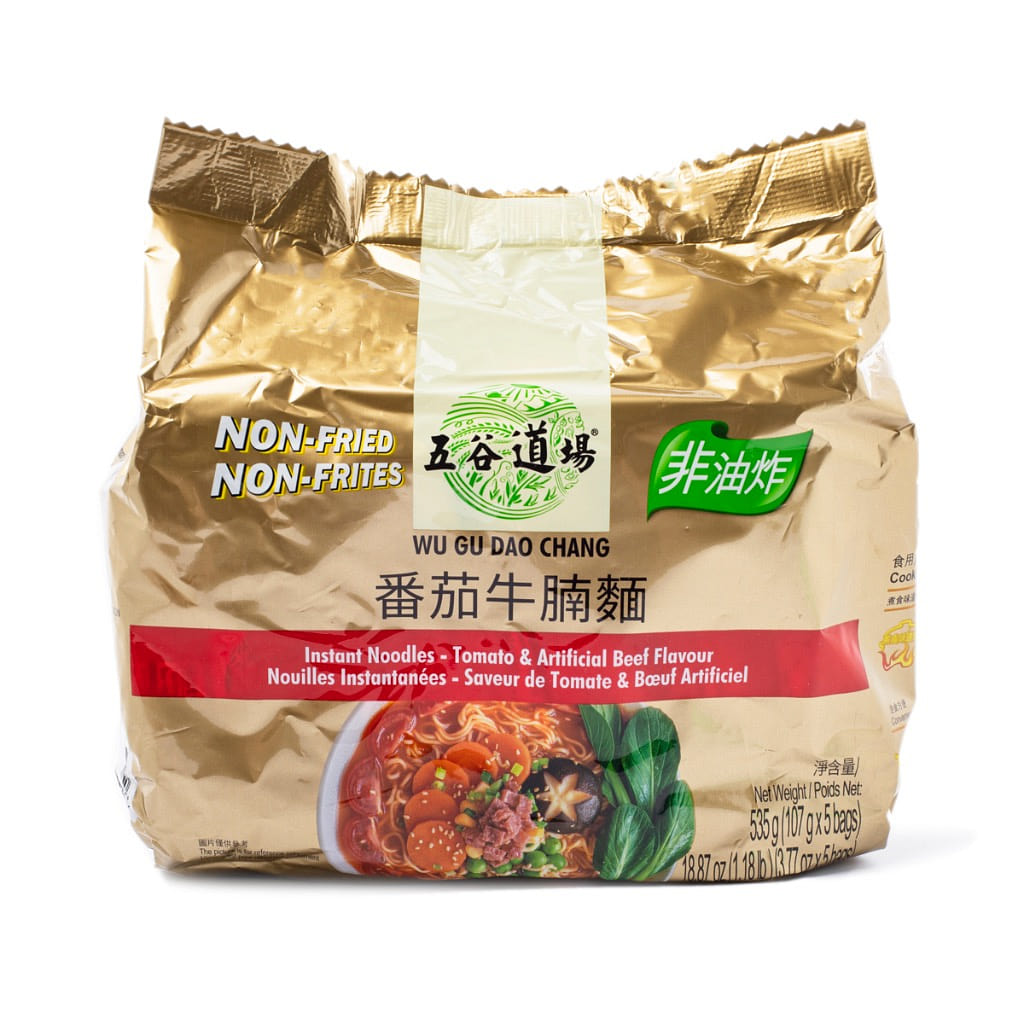 Wu Gu Dao Chang 토마토 & 소고기맛 라면 5봉입 535 그램*6 팩