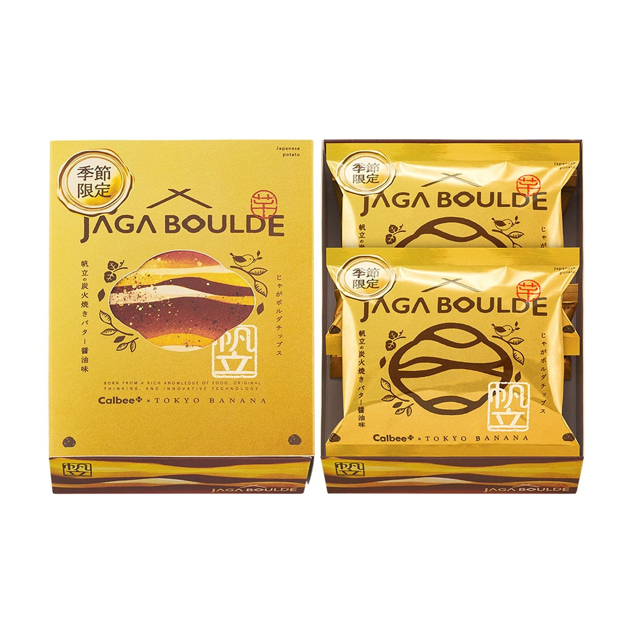 Potato Chips Soy Sauce Scollop Flavor 68 g