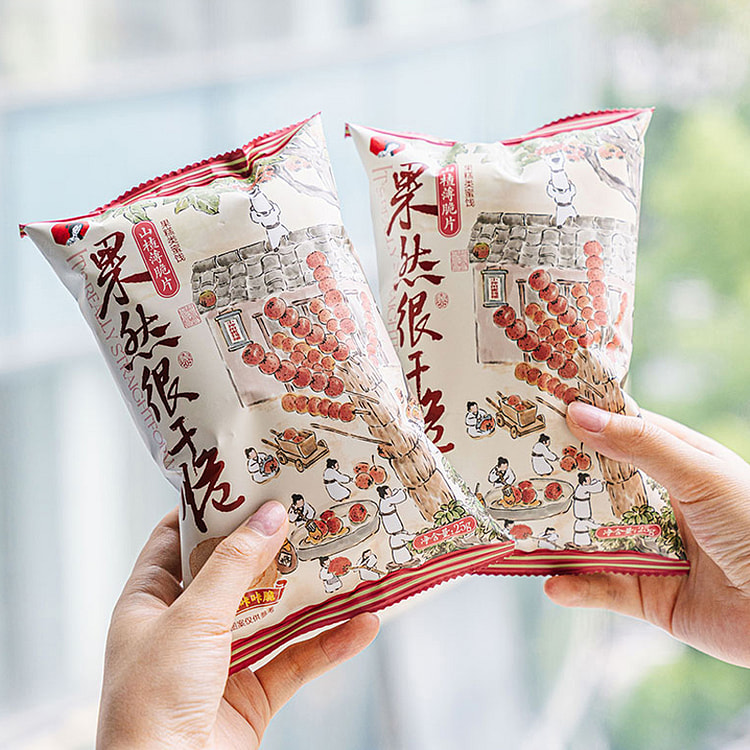 果然很干脆山楂薄脆片25g*10袋 250 克