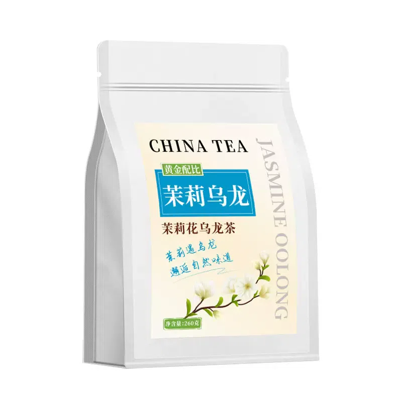 Jasmine oolong tea cold tea is individually packaged with the same oriental flat jasmine tea 0 sugar tea bag leaves tea. 260 g