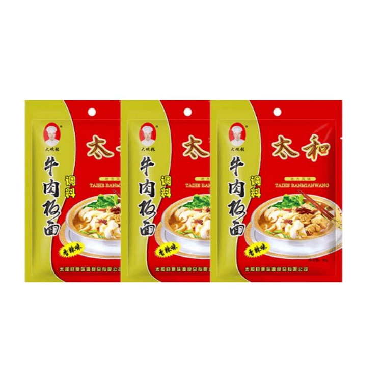 太和  香辣牛肉板面调料   90g*3袋 270 克