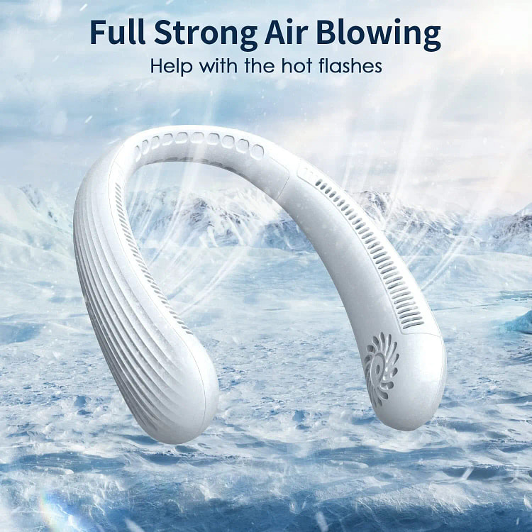 Portable Neck Fan Bladeless Personal Fan Cooling Q 1 pack